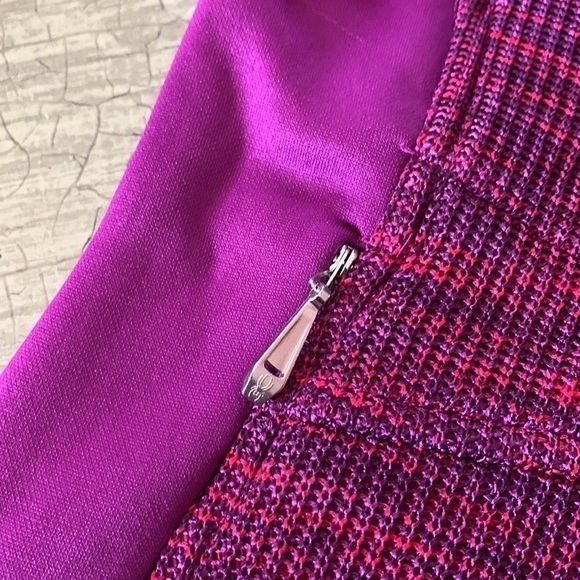 SPYDER Endure Full Zip Mid-Weight Core Sweater - Magenta Multi - Picture 9 of 16